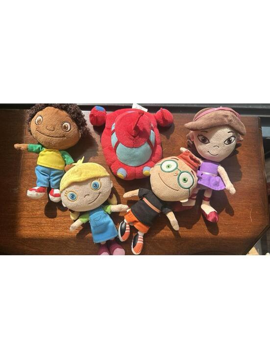 Disney Other - Little Einsteins Plush Beanz Set Lot Annie Leo June Quincy Pat Pat Rocket Rare